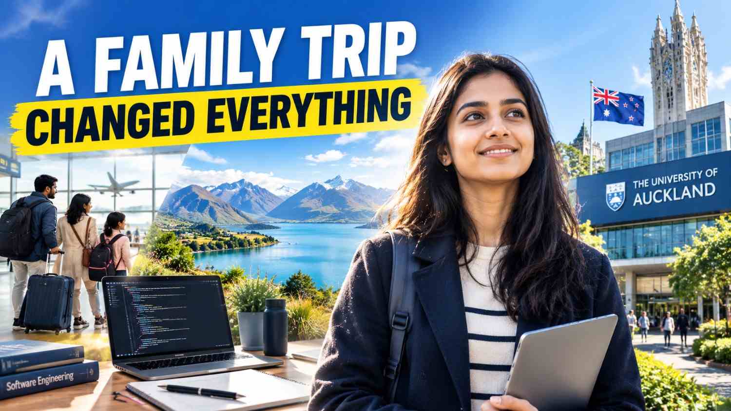 From Software Engineer to Master's Student: How a Family Trip Led Riya Gupta to the University of Auckland