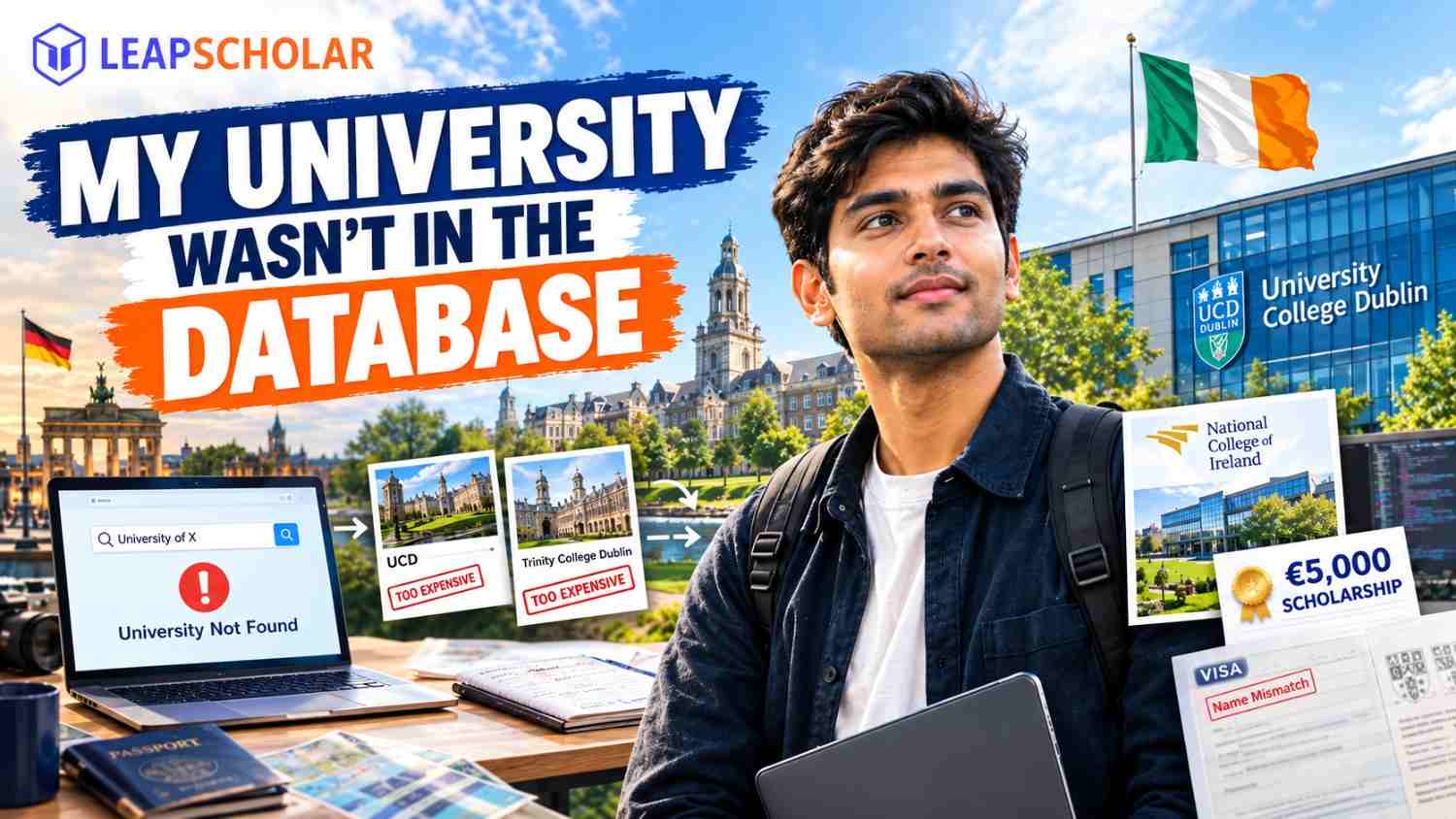 Leap Scholar Review: My Original University Wasn't Even in the Database