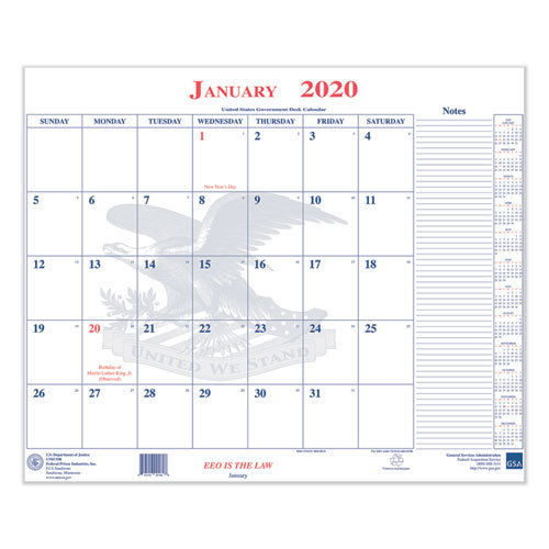 blotter calendar