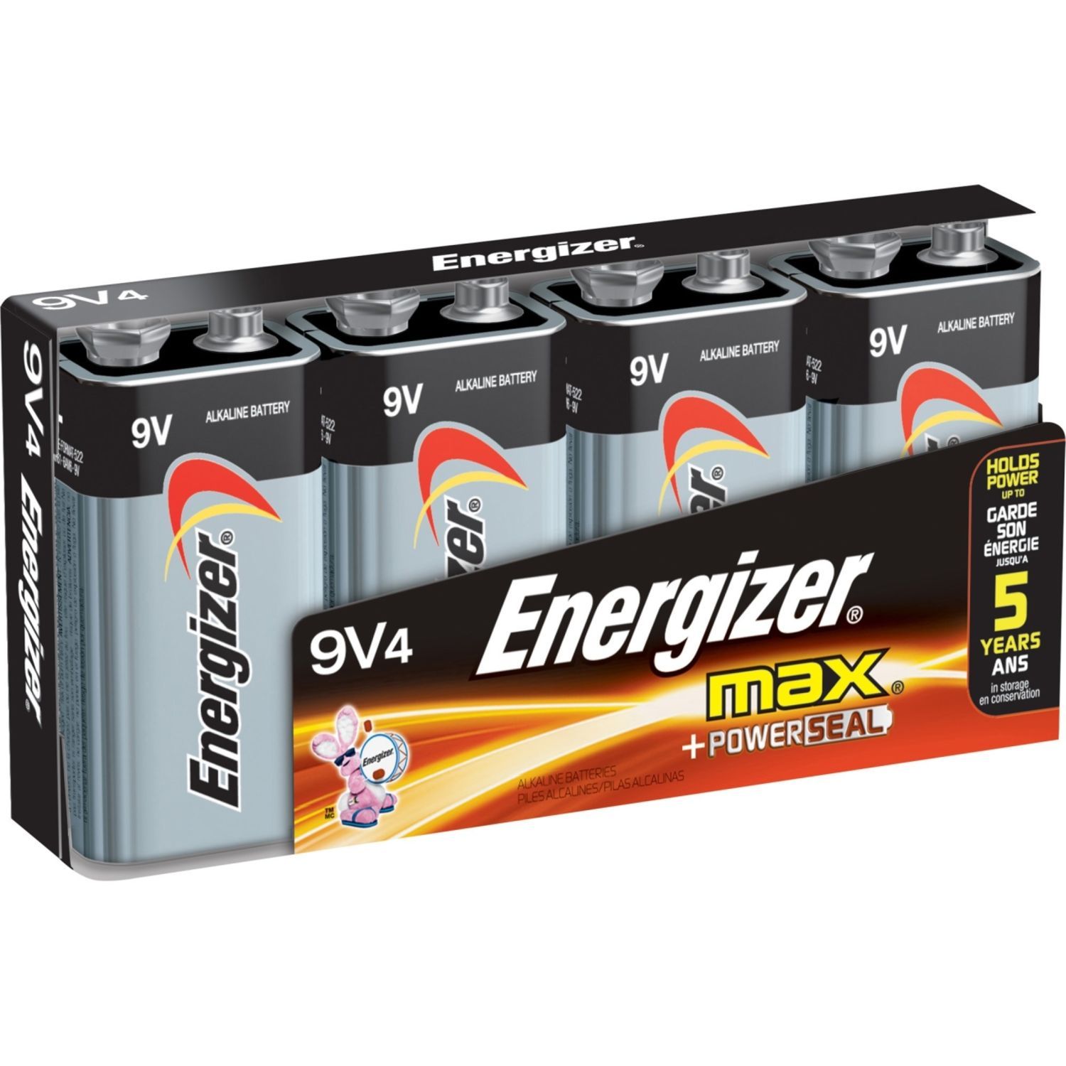 Energizer 9V Alkaline Batteries, 6 Count