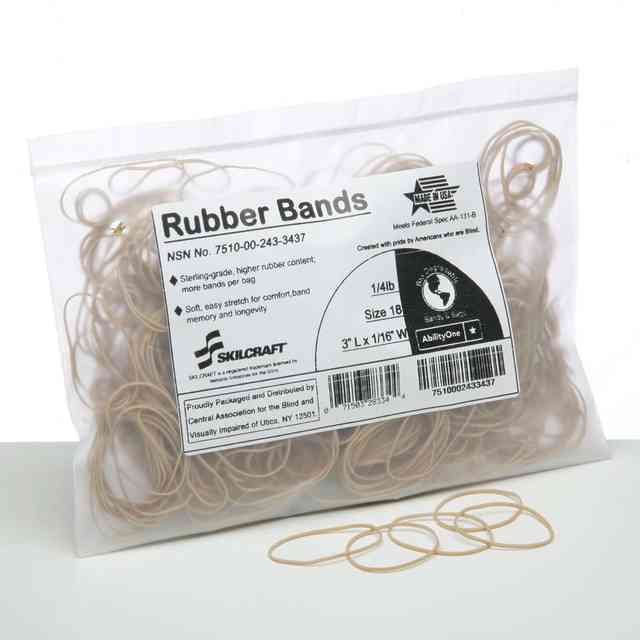 Assorted Elastic Bands - 1 ea