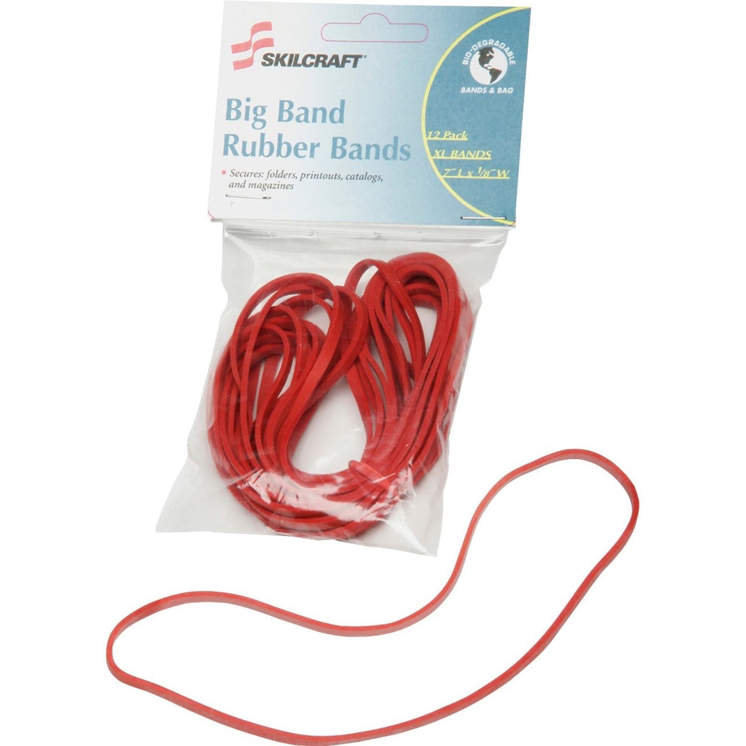 big red rubber bands