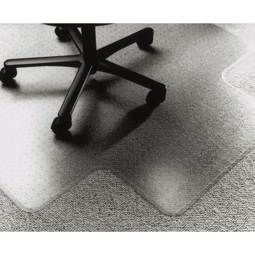 Skilcraft Vinyl Chairmat Carpeted Floor 53 Length X 45 Width