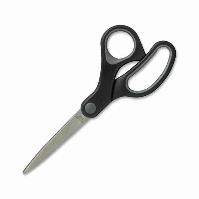 Sparco Straight Scissors w/Rubber Grip Handle - 7 Sparco Straight Scissors w/Rubber Grip Handle - 7