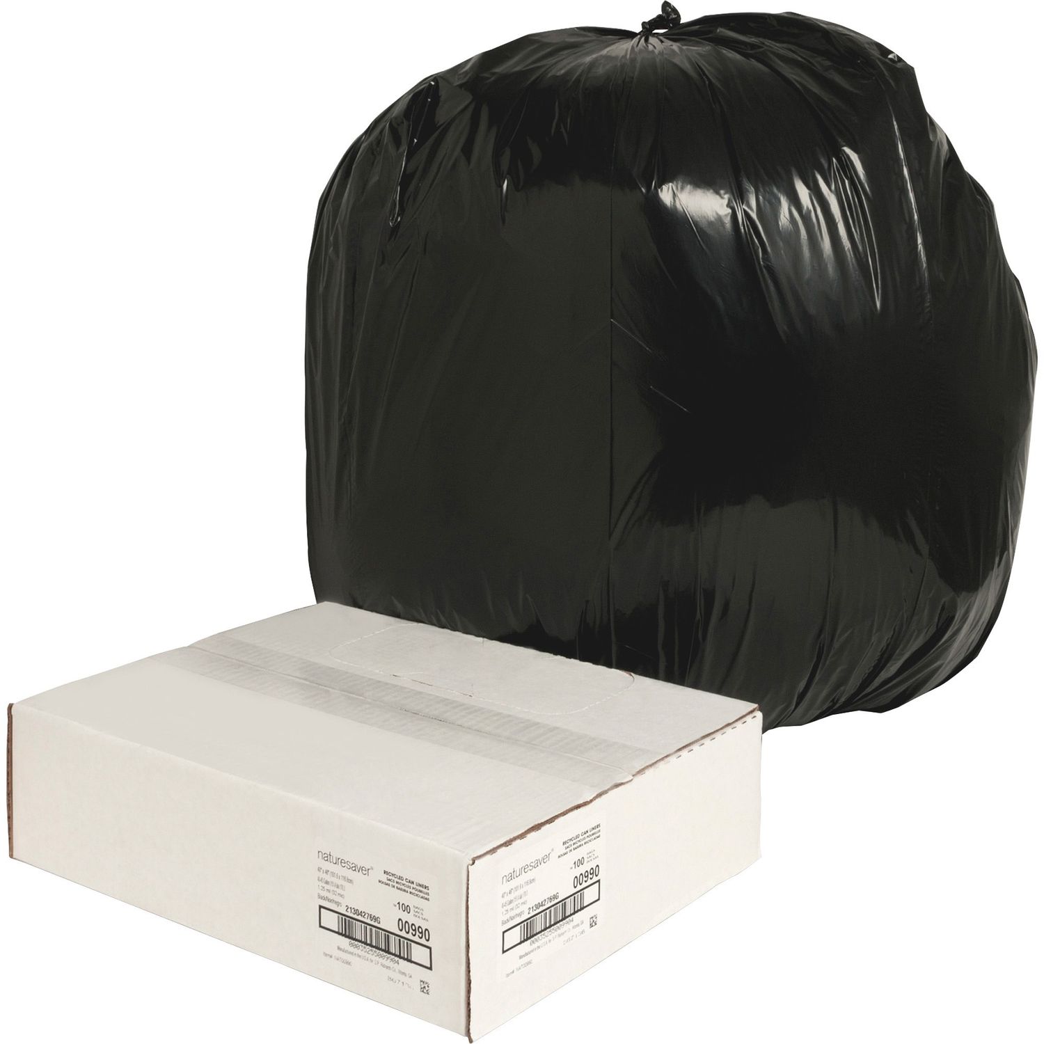 45 Gallon Trash Can Liner -Case of 100 Case of 100 Liners