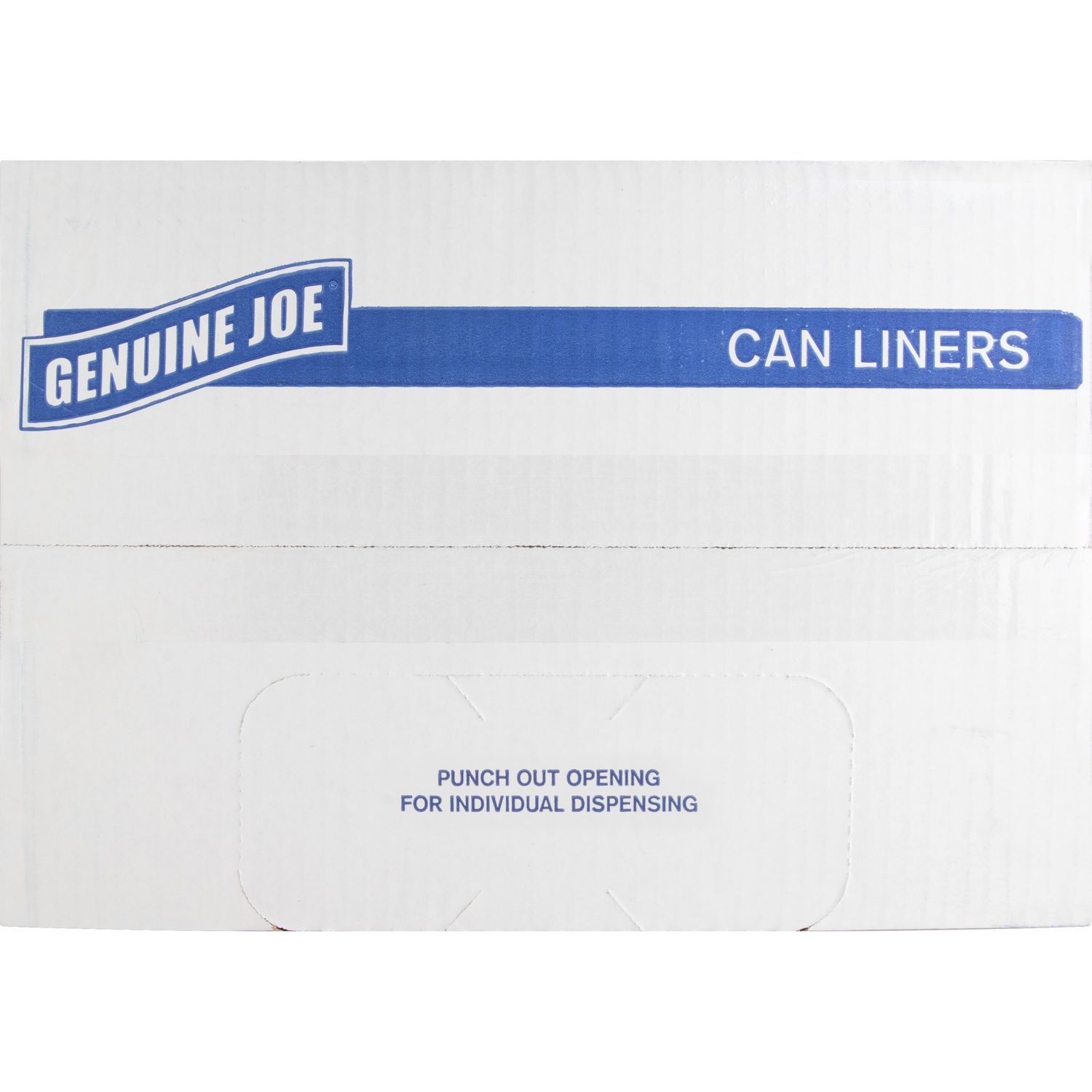 Genuine Joe, Gjo01534, Heavy-Duty Trash Can Liners, 50 / Carton, Black, 45 gal, Size: Large