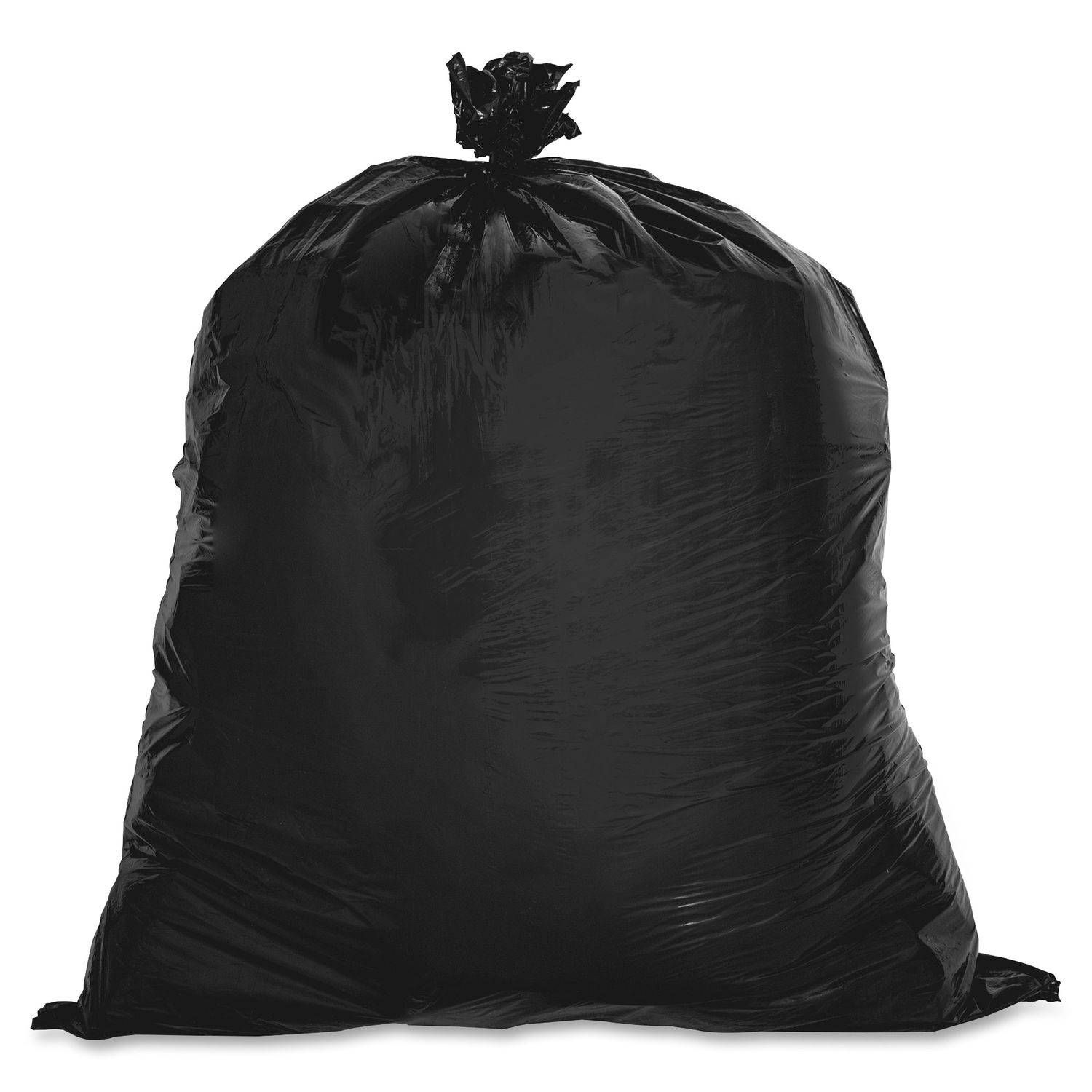 Trash Bags - 55-60 Gallon Black -1.5 mil - 38 x 58 - Qty. 100