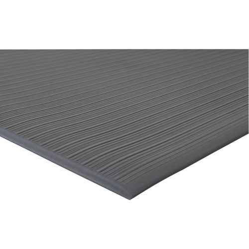 Ribbed Vinyl Anti-Fatigue Mat, 24 x 36, Gray - Office Express Office  Products