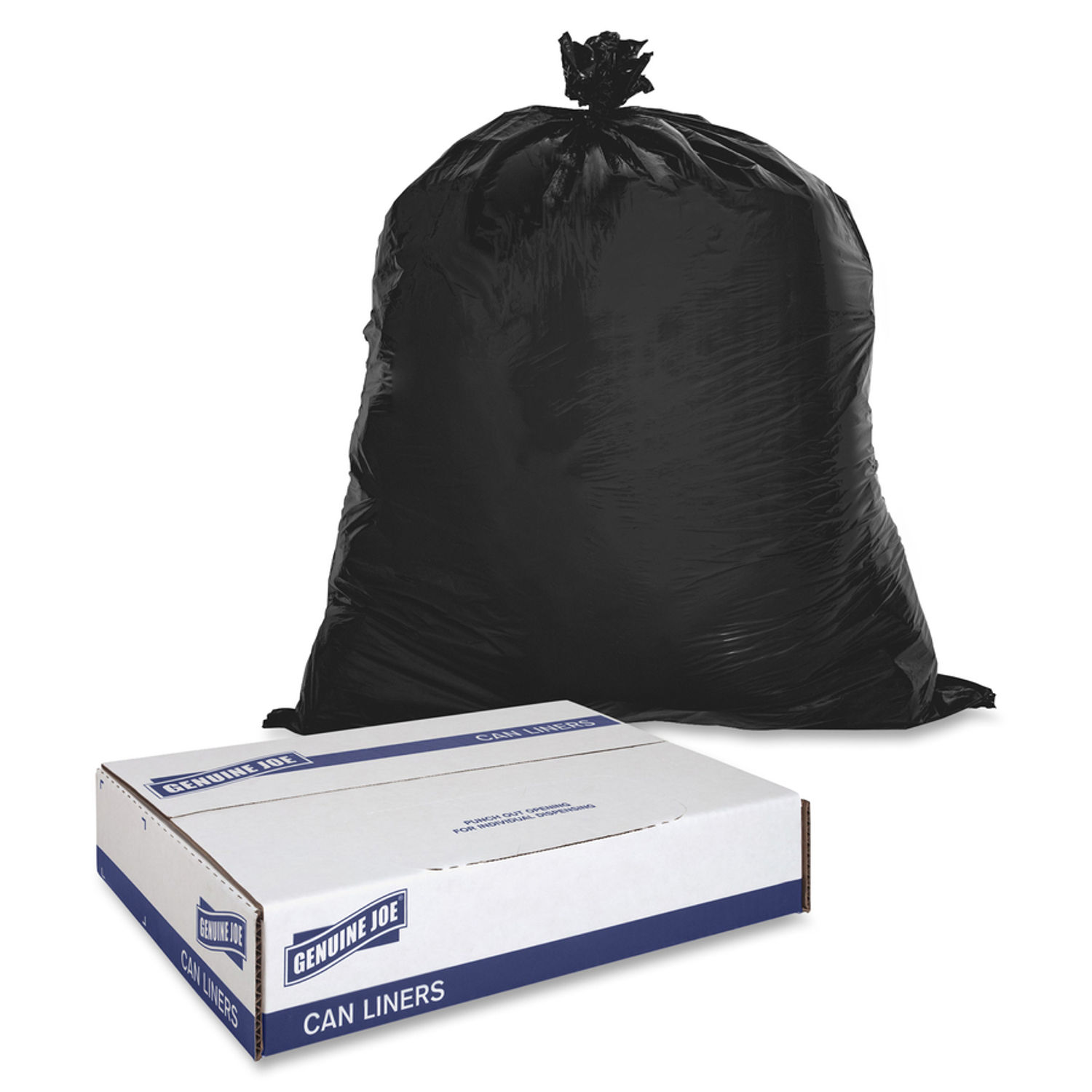 Genuine Joe Linear Low Density Trash Liners - 16 Gal - 24 Width x 31 Length