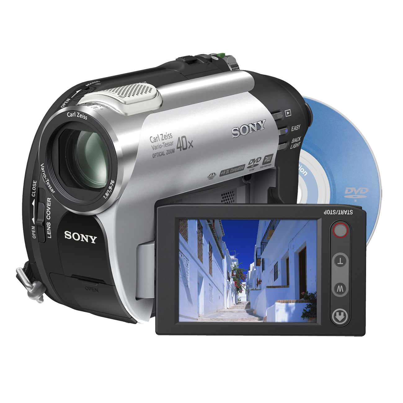 最愛 SONY (良品） LCD WID 4.0 DVD CMOS Handycam ビデオカメラ