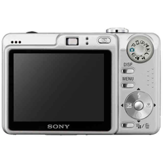 Sony Cybershot DSCW55 7.2MP Digital Camera with 3x Optical Zoom