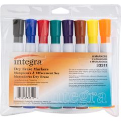 CRAYOLA DRY ERASE Markers Bullet Tip VisiMax Maximize Visibility