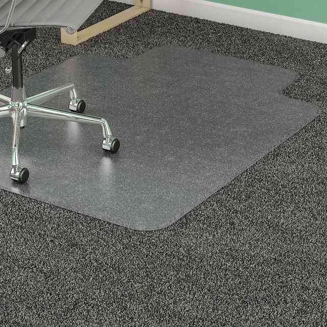 Lorell Medium-pile Chairmat - Carpeted Floor - 48 Lorell Medium-pile Chairmat - Carpeted Floor - 48