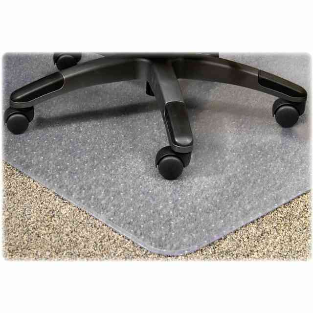 Lorell Medium-pile Chairmat - Carpeted Floor - 48 Lorell Medium-pile Chairmat - Carpeted Floor - 48