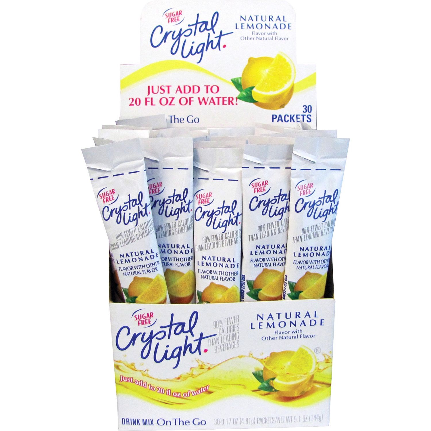 Crystal Light OnTheGo Mix Lemonade Sticks by Crystal Light® KRF79660