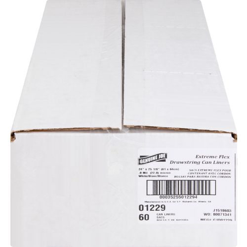 Genuine Joe Linear Low Density Trash Liners - 16 Gal - 24 Width x 31 Length