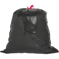 GLAD 70313 Drawstring Outdoor 30-Gallon Trash Bags, 1.05 Mil, 30 x 33,  Black (Pack of 90)