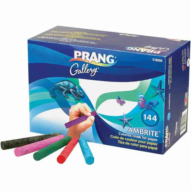 Ticonderoga Ambrite Paper Chalk - Assorted - 144 / Box Ticonderoga Ambrite Paper Chalk - Assorted - 144 / Box