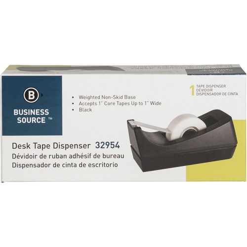 Business Source Invisible Tape, Value pk, 1 Core, 3/4x1000, 12/pk, Clear - Bsn32953