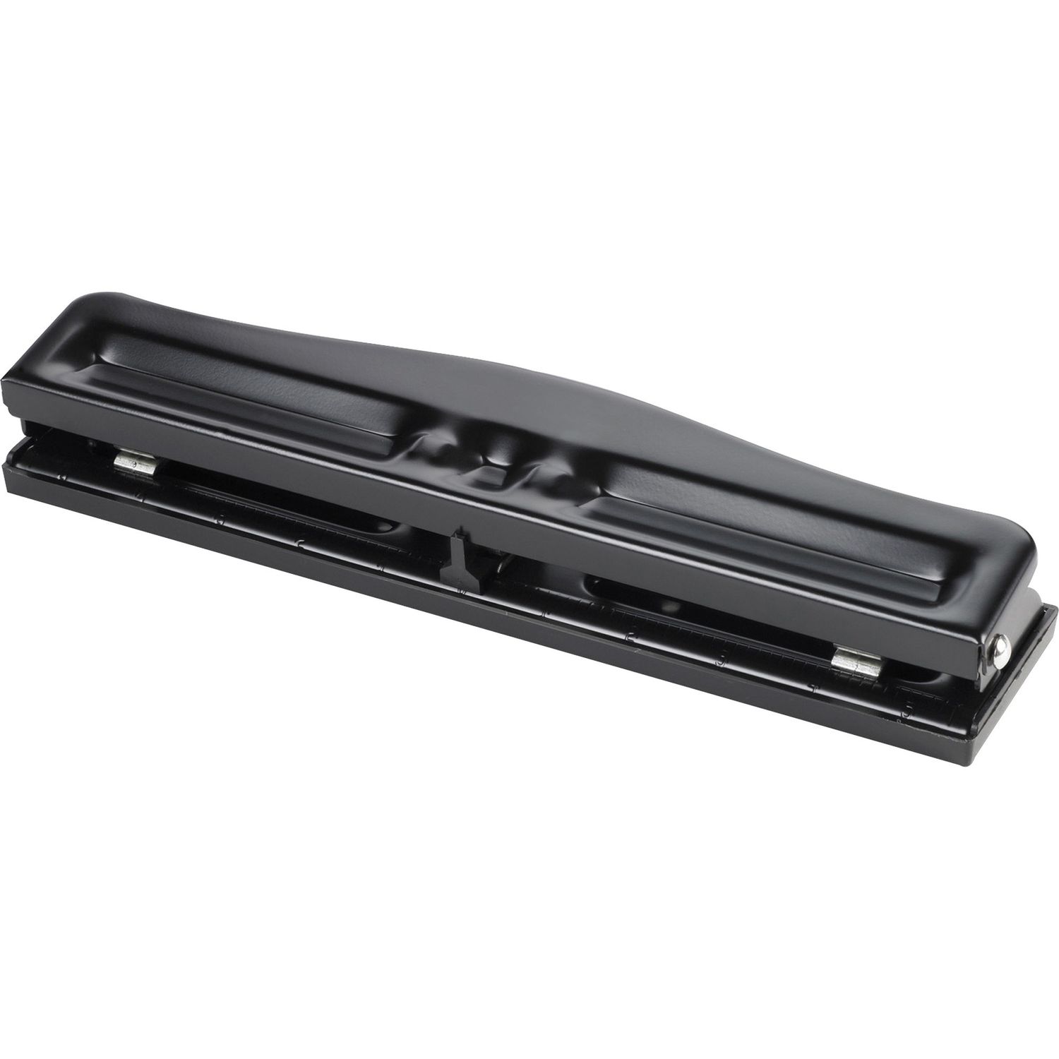 Office Depot Brand 3 Hole Adjustable Punch Black - Office Depot