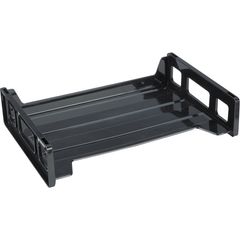 Rubbermaid Black Plastic Regeneration Letter Tray