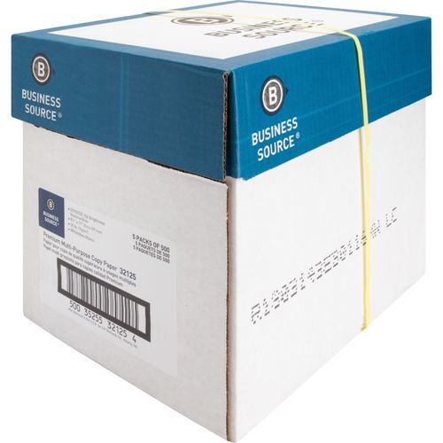 Copy Paper, 92 Bright, 3-Hole, 20 lb Bond Weight, 8.5 x 11, White, 500  Sheets/Ream, 10 Reams/Carton - Valdes Supply