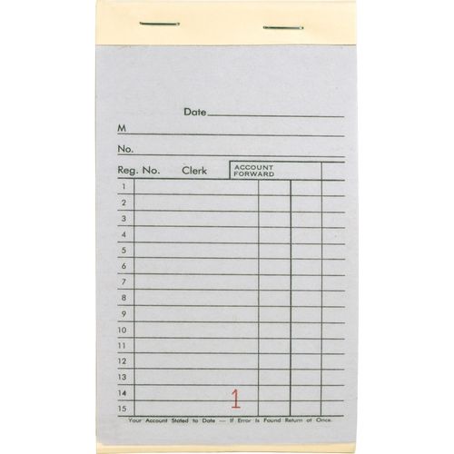 Single Carbon Sales Book by Business Source BSN39557