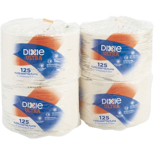 Dixie White Pathways Heavyweight Paper Bowls - 500 Pieces