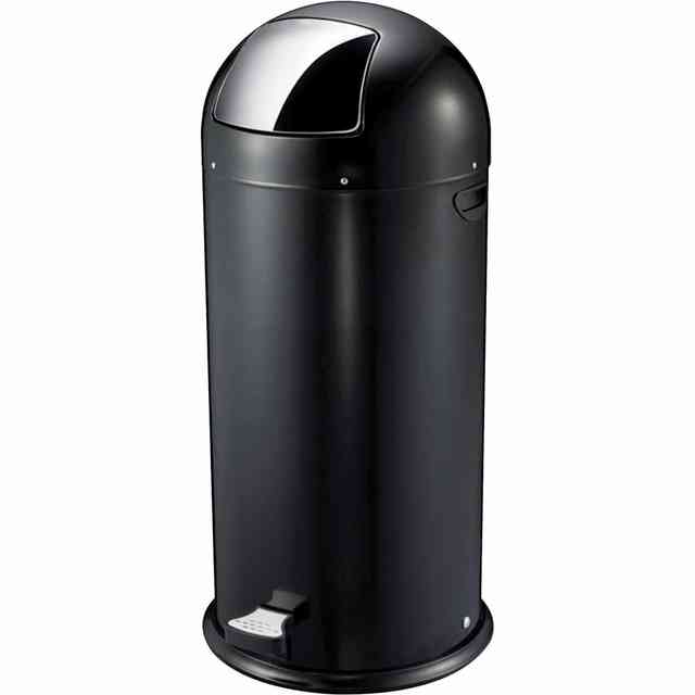 Genuine Joe 13.5 Gallon Pedal Receptacle Bin - 13.50 gal Capacity - Foot Pedal, Easy to Clean - 37.4 Genuine Joe 13.5 Gallon Pedal Receptacle Bin - 13.50 gal Capacity - Foot Pedal, Easy to Clean - 37.4