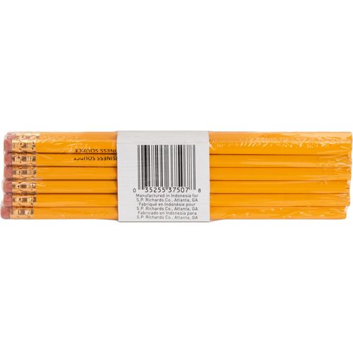 Basics Woodcased #2 Pencils, Pre-sharpened, HB Lead, 30 count, Orange