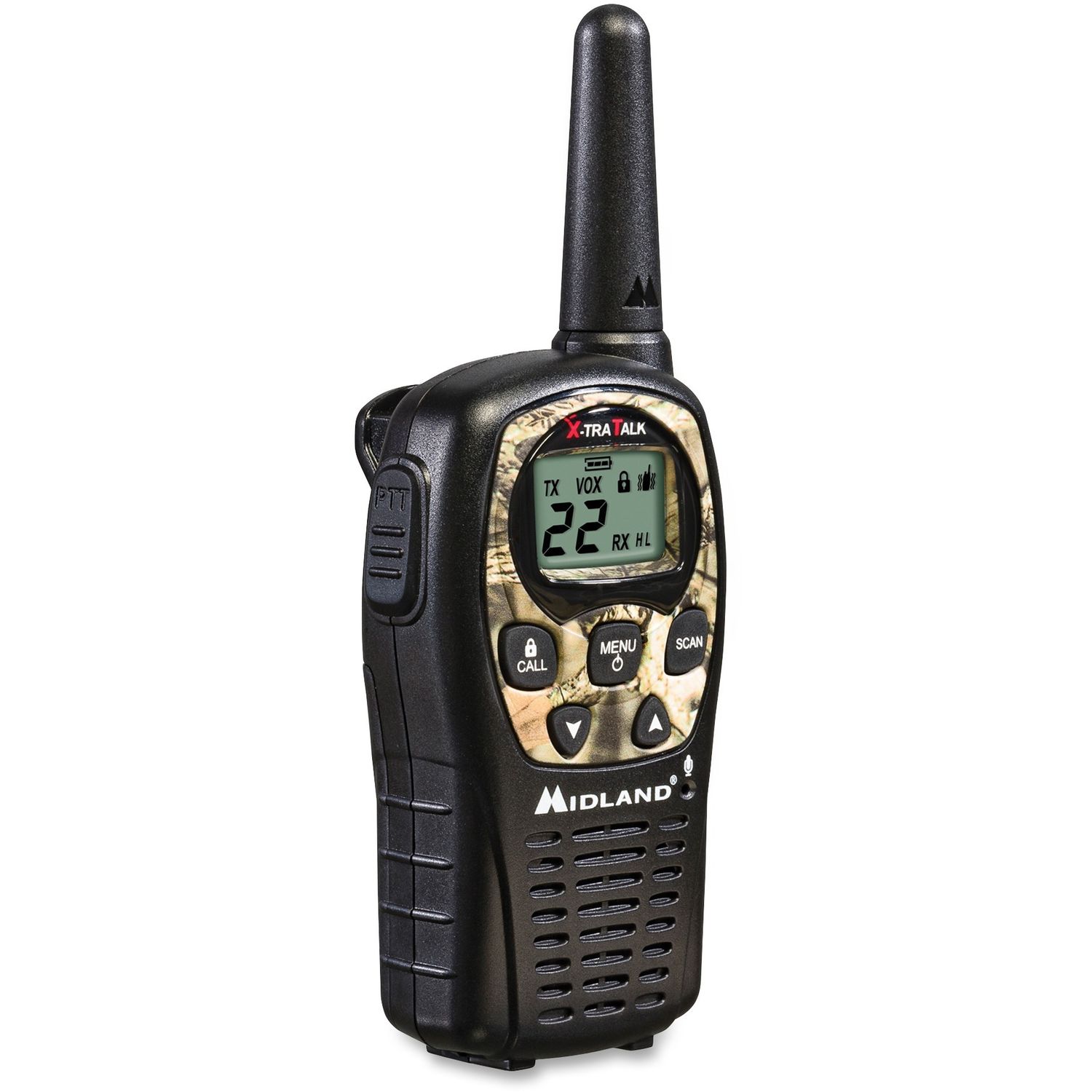 Midland LXT535VP3 FRS Walkie Talkie Long Range Two Way Radio with NOAA Weather Scan   Alert Channel Scan, Silent Operation (Mossy Oak Camo, Radios - 5