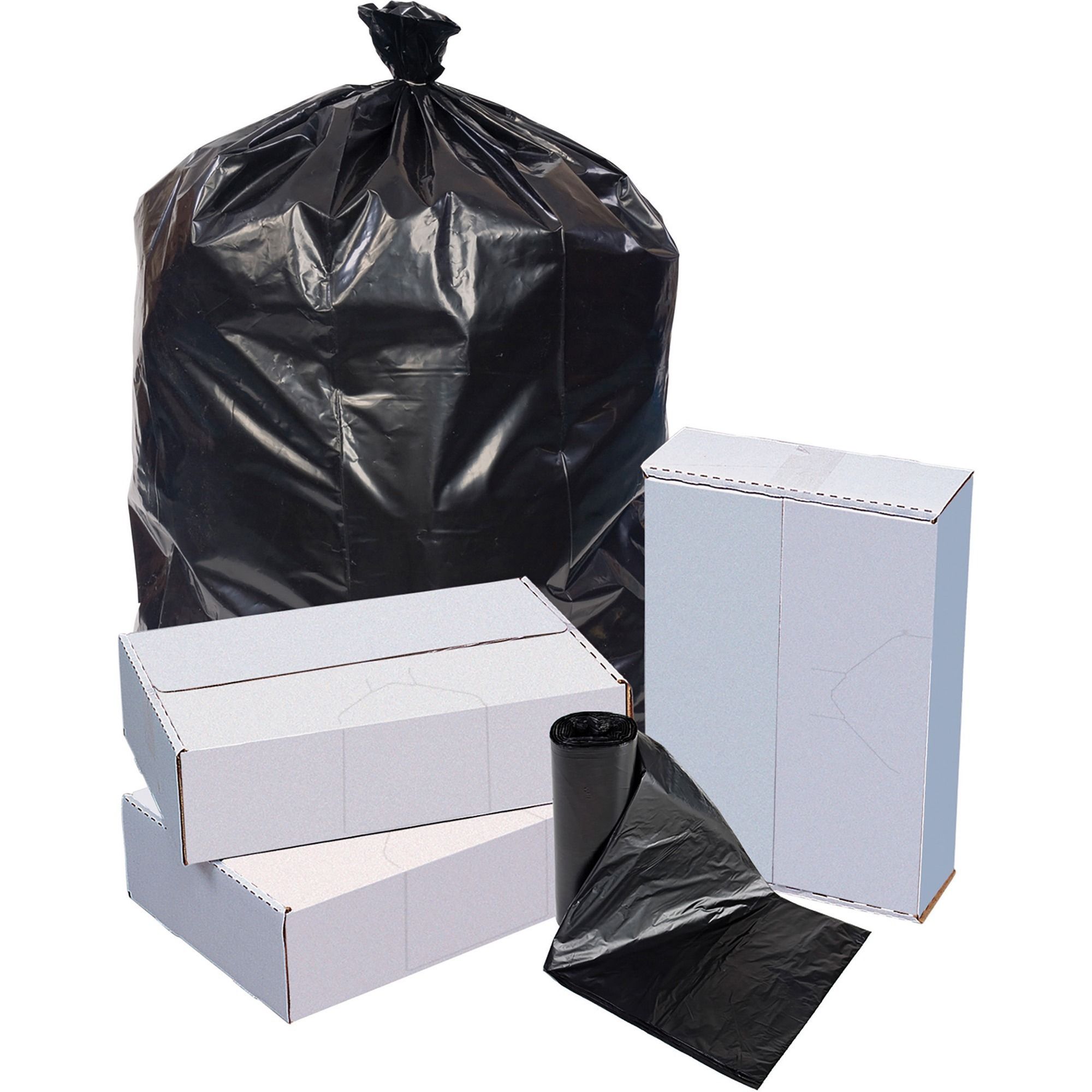 Ultrasac - Extra Large Heavy Duty Trash Bags, 44 Gallon, 1.8 Mil, 38