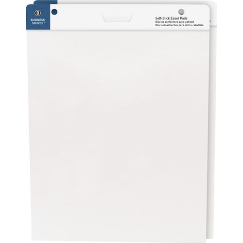 Universal Self-Stick Easel Pad, Unruled, 25 x 30, White, 30 Sheets, 2/Carton