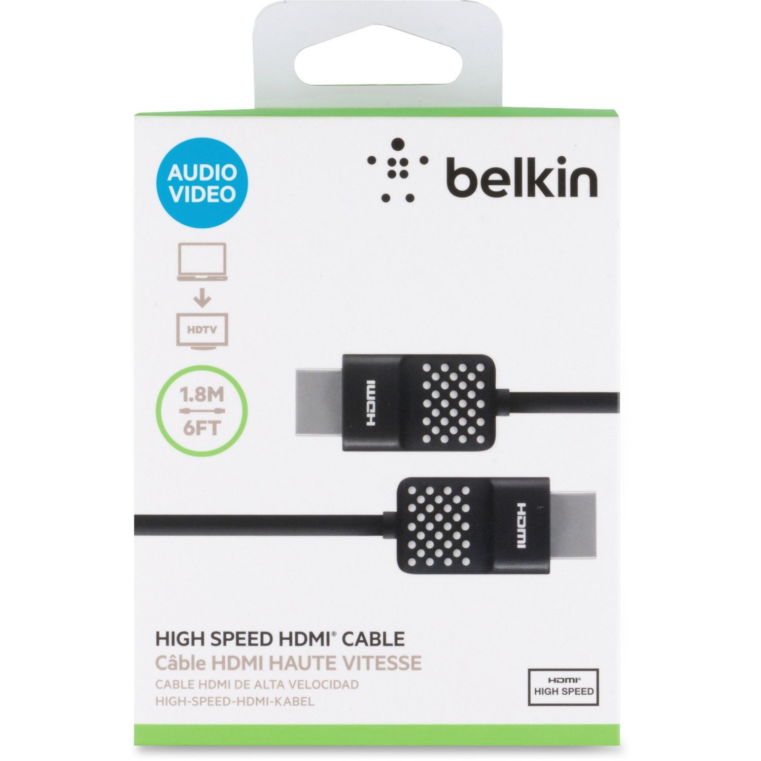 vasthoudend Praten ritme HDMI Cable by Belkin International, Inc BLKAV10090BT06 | OnTimeSupplies.com vasthoudend Praten ritme HDMI Cable by Belkin International, Inc BLKAV10090BT06 | OnTimeSupplies.com