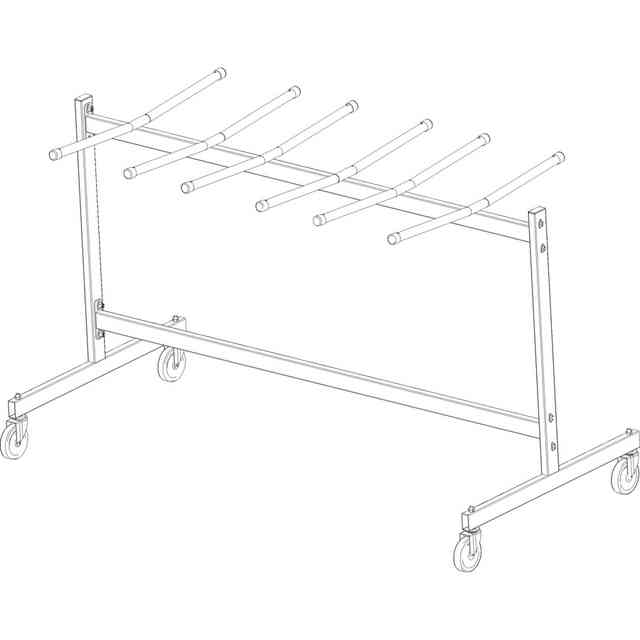 Lorell Folding Chair Dolly - x 68 Lorell Folding Chair Dolly - x 68