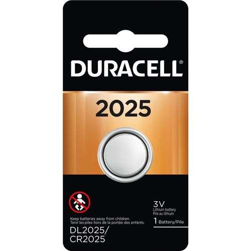 Coin Cell Lithium 3V Battery - DL2025 by Duracell Inc. DUR66390