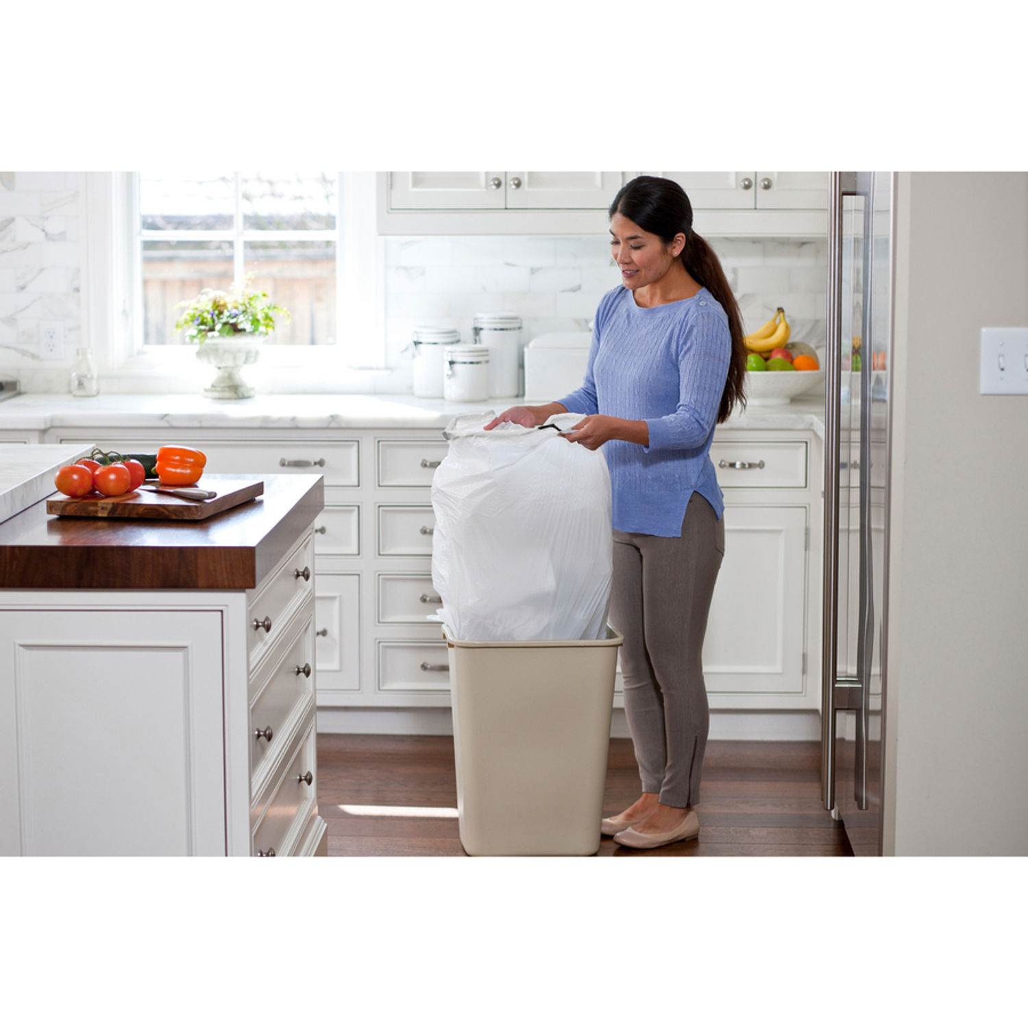 Glad ForceFlex Tall Kitchen Drawstring Trash Bags (78361CT)