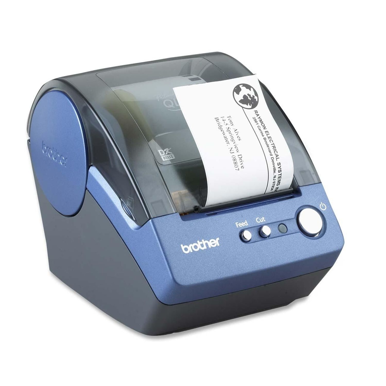 P-touch QL-550 Direct Printer - Monochrome - Label Print - USB by Brother Industries, Ltd BRTQL550 | OnTimeSupplies.com