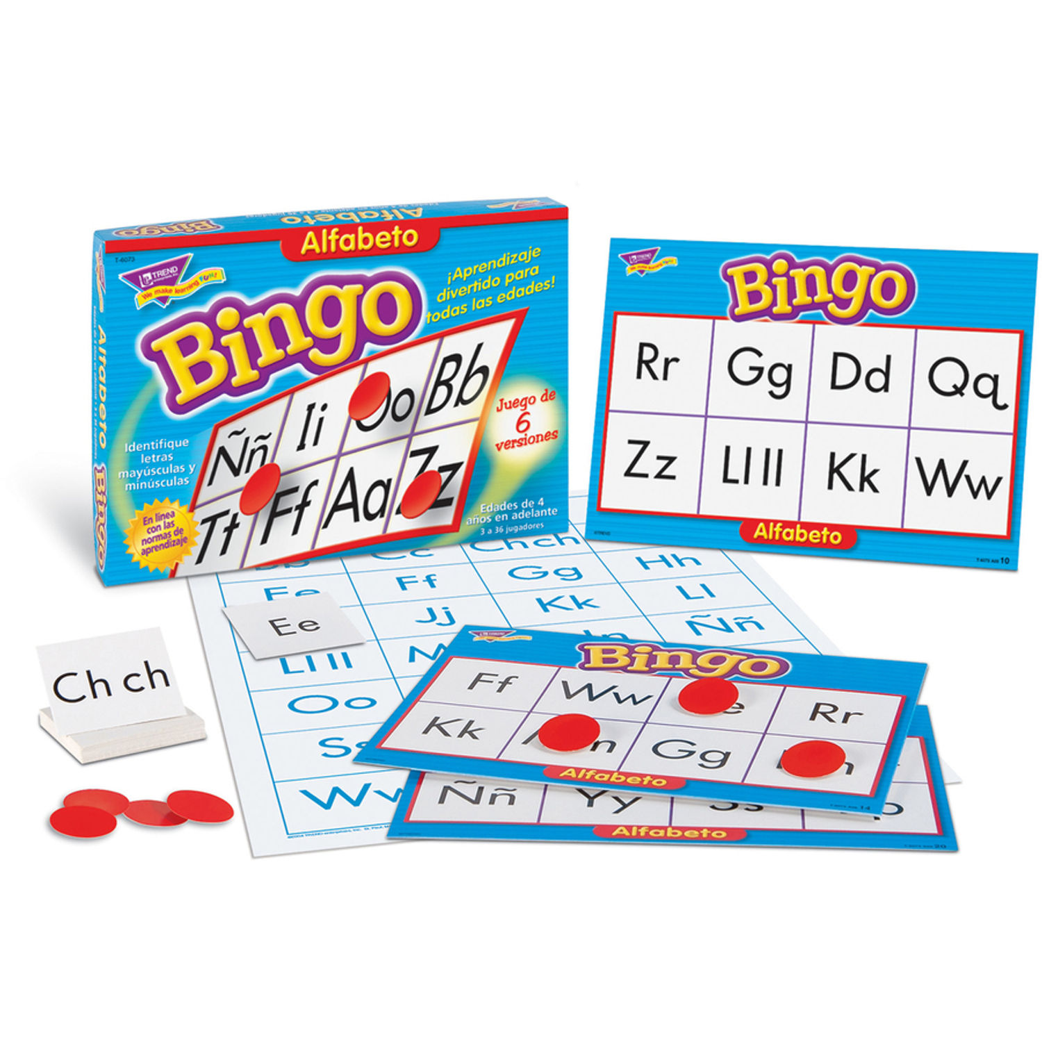 Spanish 1 Para Empezar Alphabet Brillo Game