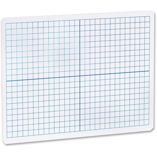 Grid Side/Plain Side Dry Erase Lap Board by Flipside Products, Inc