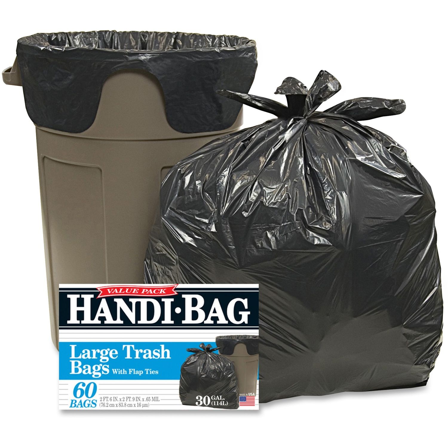 Handi-Bag Wastebasket Bags by AEP Industries WBIHAB6FT60CT