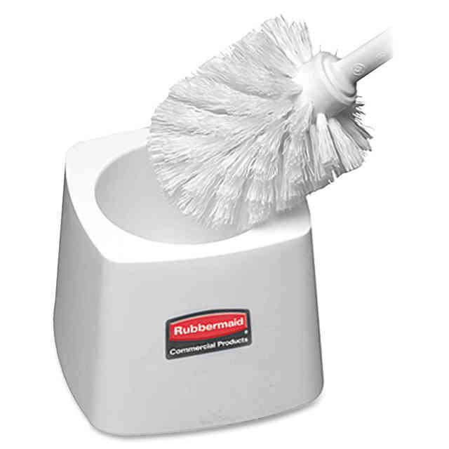 Rubbermaid Commercial Toilet Bowl Brush Holder - Vertical - Plastic - 24 / Carton - White Rubbermaid Commercial Toilet Bowl Brush Holder - Vertical - Plastic - 24 / Carton - White