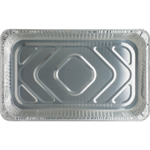 Genuine Joe Half size Disposable Aluminum Pan Cooking Serving Disposable  Silver Aluminum Body 100 Carton - Office Depot