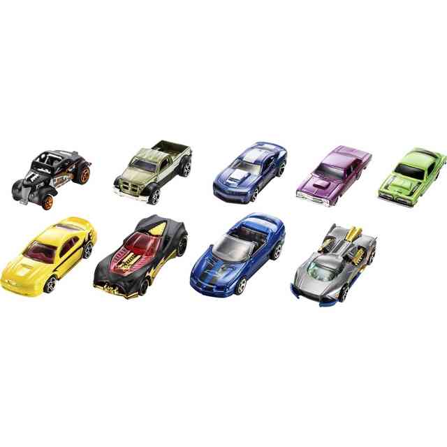 Mattel Hot Wheels 9-Car Gift Pack - Genuine Die Cast Parts - Makes A Great Gift for Kids and Collectors Mattel Hot Wheels 9-Car Gift Pack - Genuine Die Cast Parts - Makes A Great Gift for Kids and Collectors
