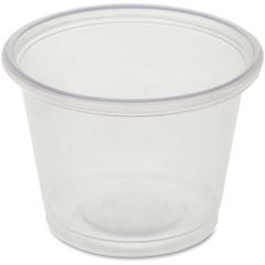 Paper Portion Cups, 1oz, White - 250/Bag, 20 Bags/Carton