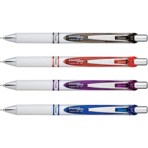 EnerGel Pearl Retractable Liquid Gel Pen by Pentel of America, Ltd  PENBLN77PWB