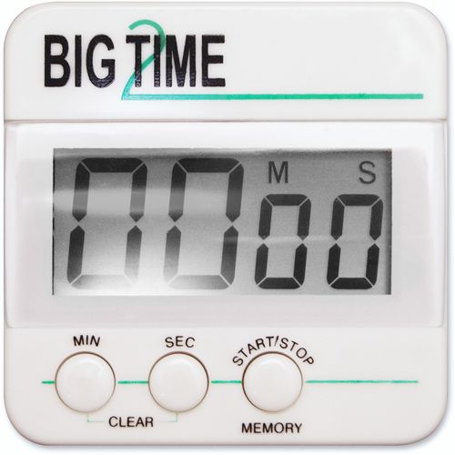 White Stop Clock Stopwatch, For Sports