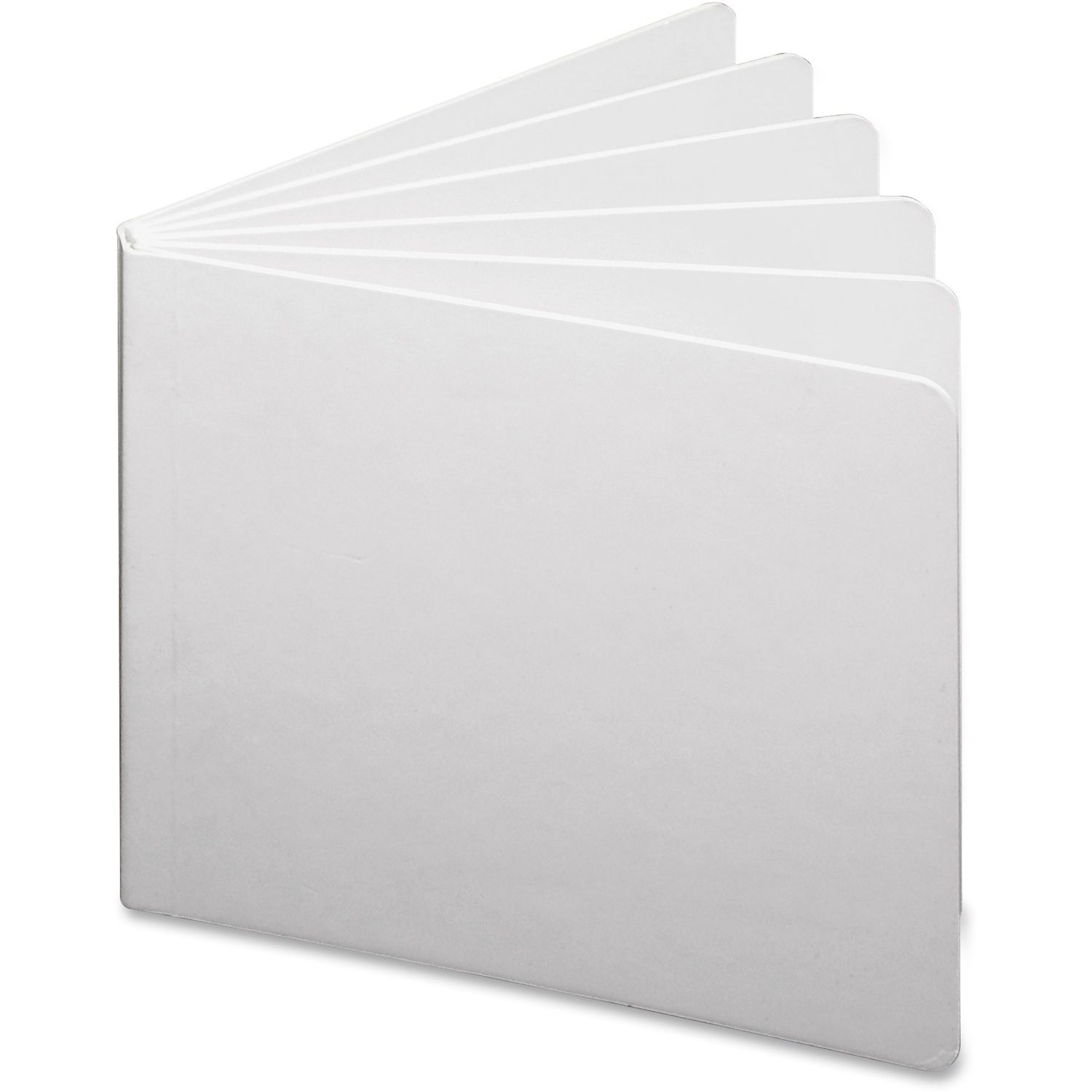 Ashley Hardcover Blank Book, White