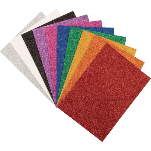 9 x 12 Craft Glitter Foam Sheet Pink 1 Piece