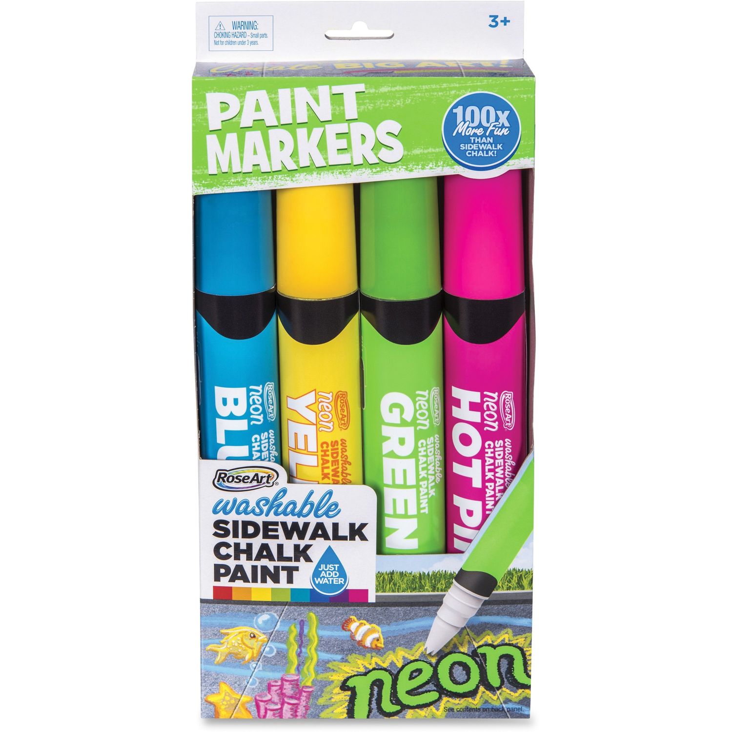 Neon & Pastel Chalk Markers - Pack of 30 Pens